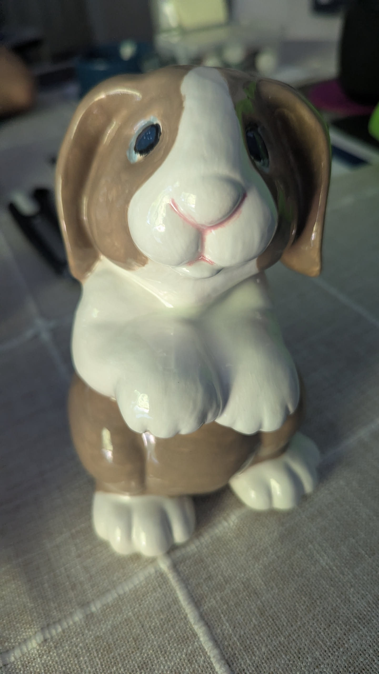 Painting a Ceramic Rabbit