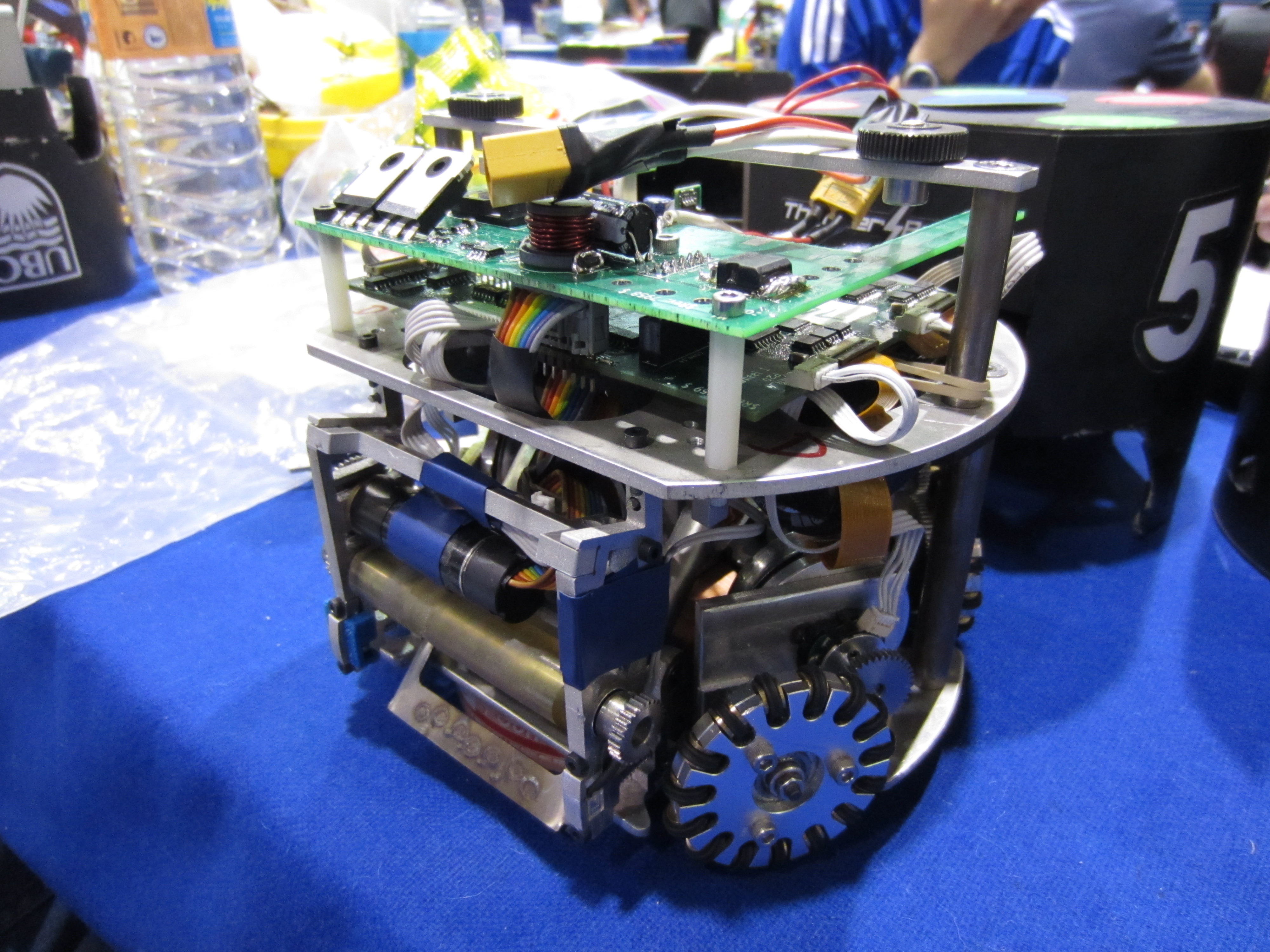 Robot Soccer at the RoboCup Small Size League 2012