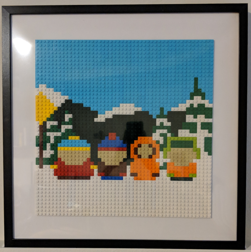 South Park LEGO Mosaic