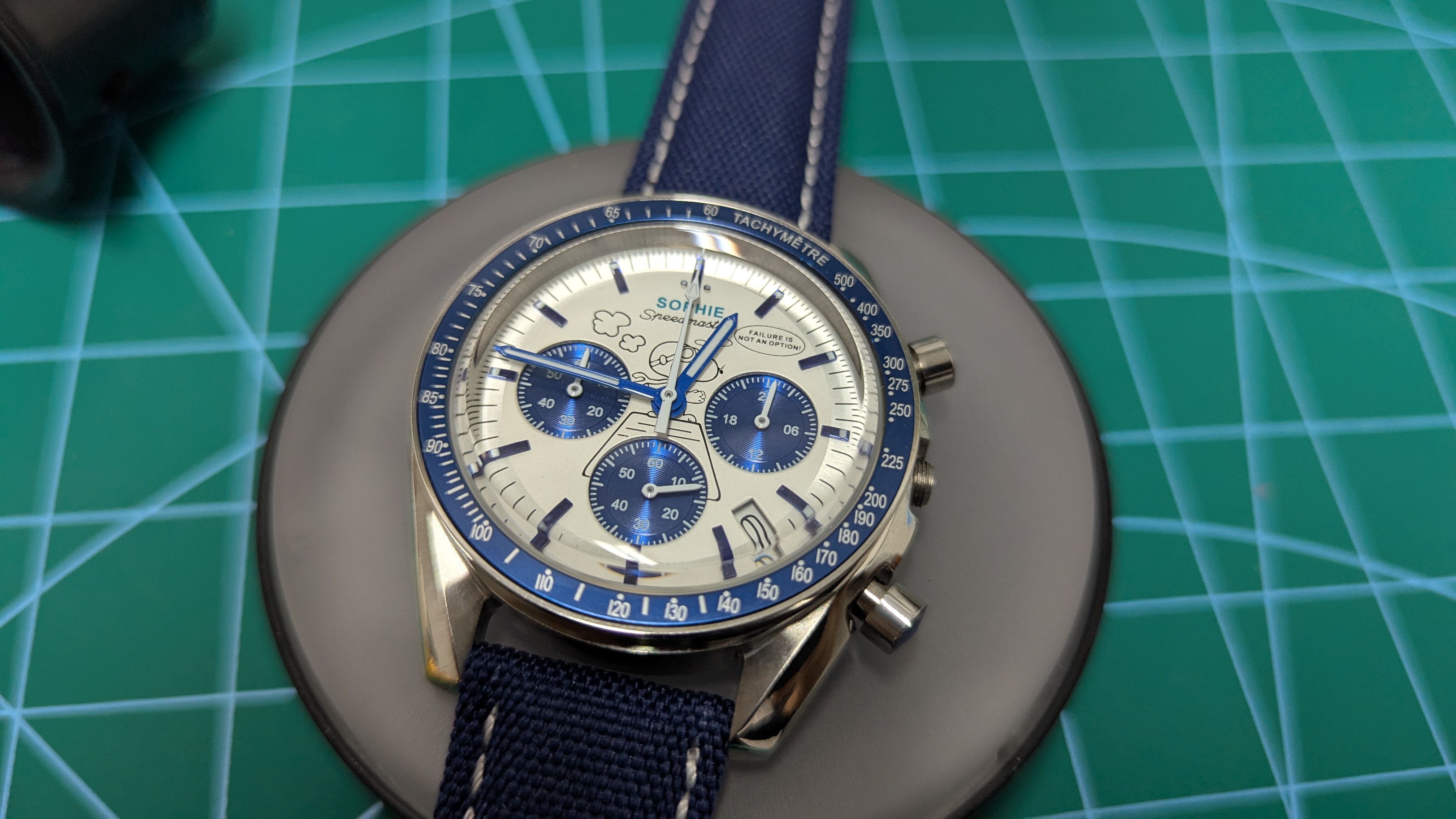 Speedmaster Snoopy-Inspired Chronograph