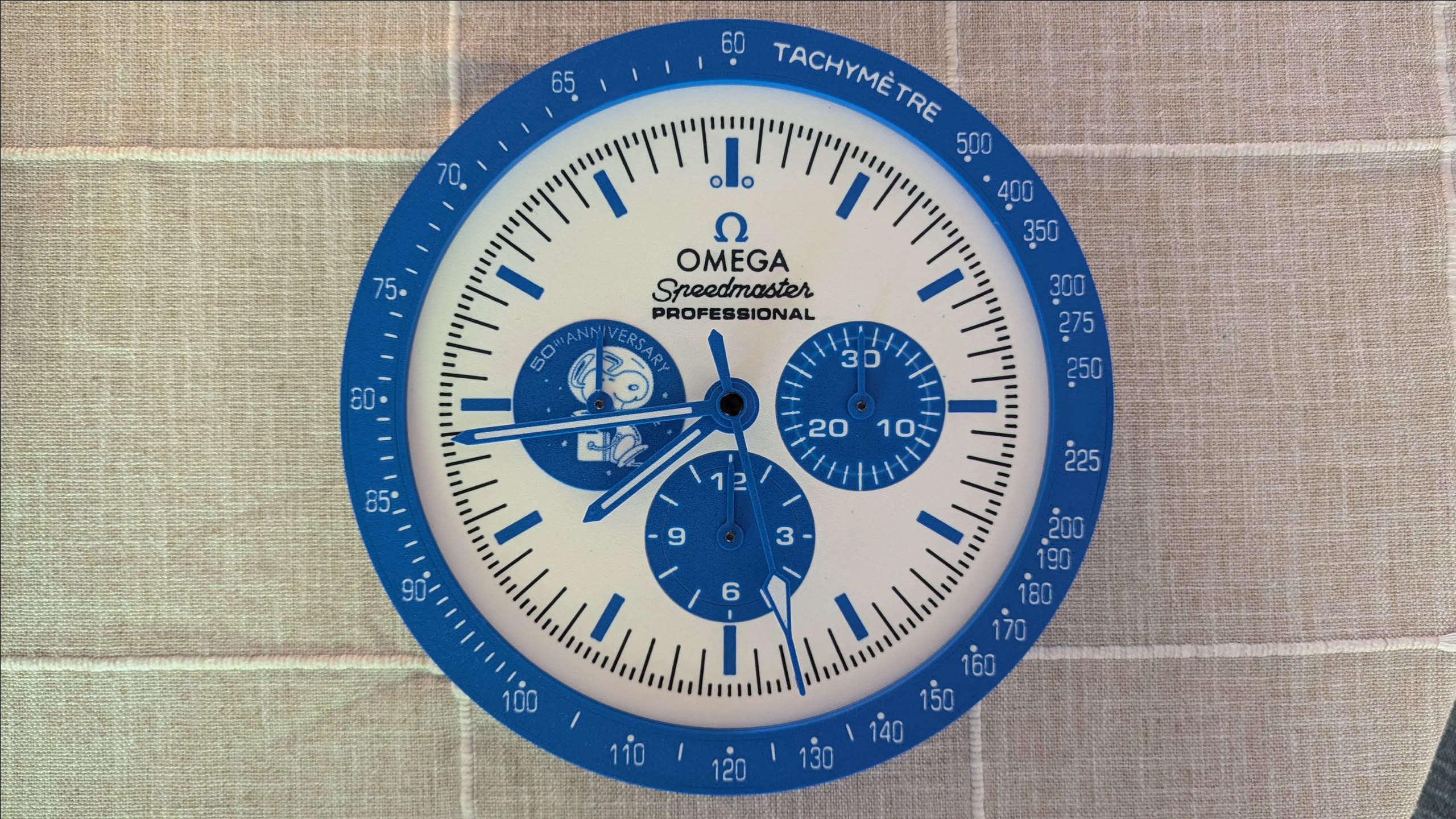 3D Printing a Snoopy Omega Speedmaster Clock